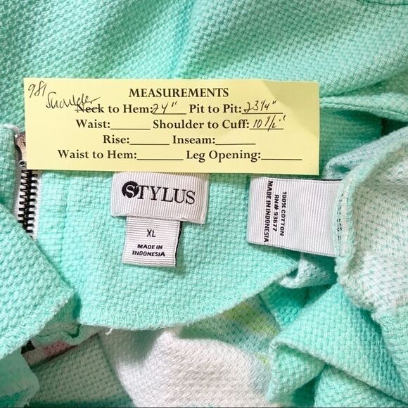 Stylus zip back tunic style top size XL - Picture 6 of 6